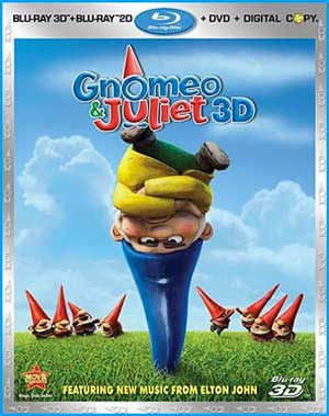 Gnomeo & Juliet on Blu-ray